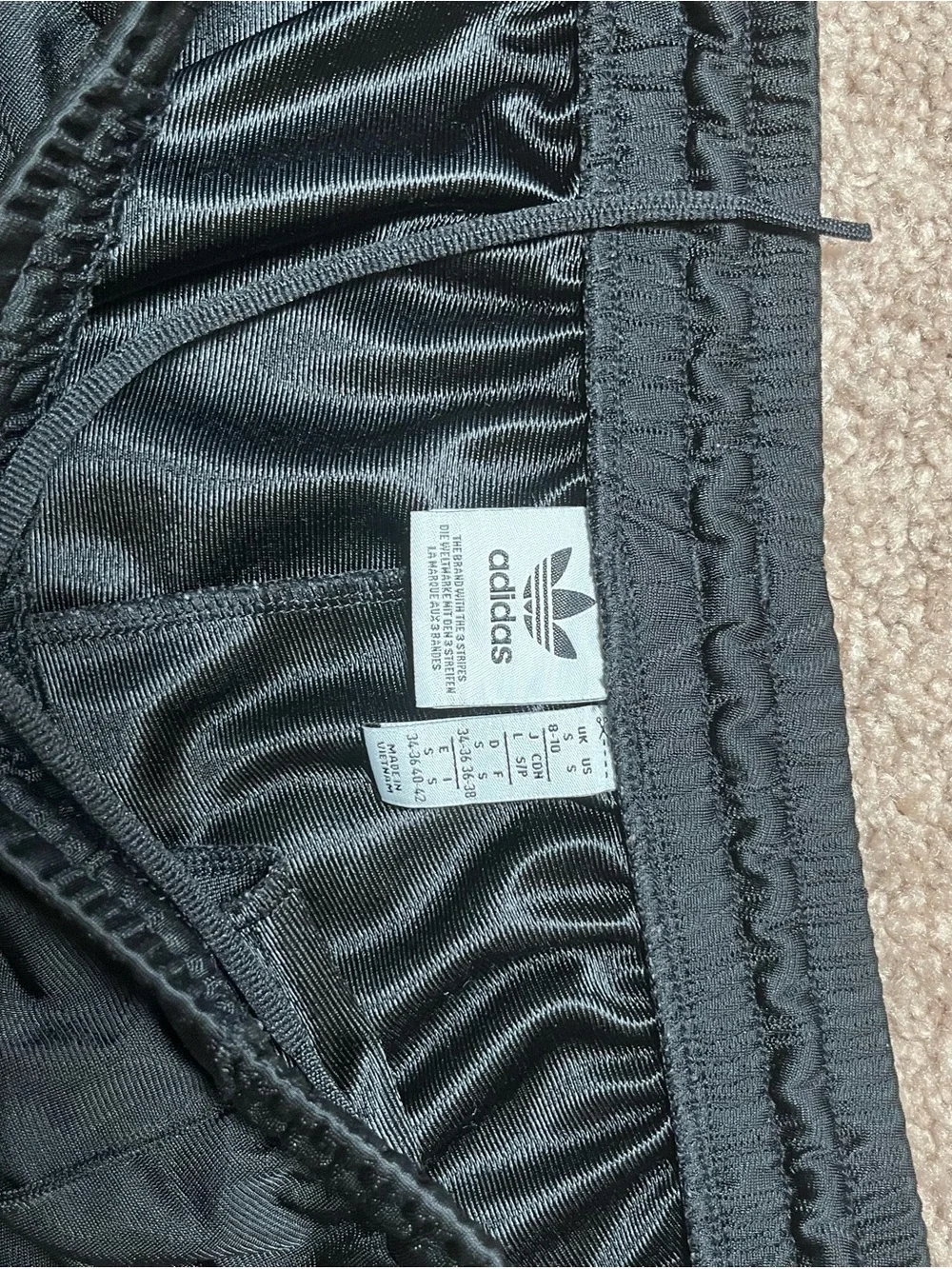 adidas Classic Black Track Pants